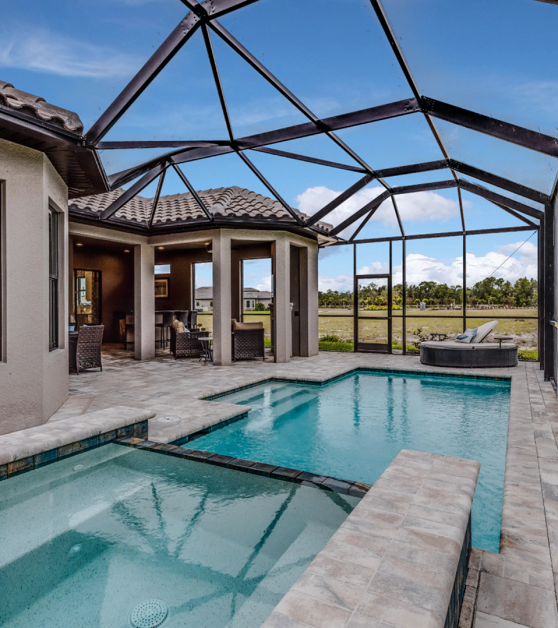 new pool construction